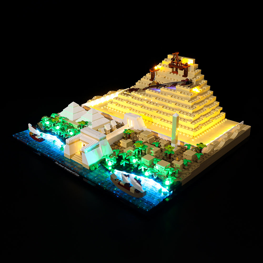 Led Light Kit For Great Pyramid of Giza #21058