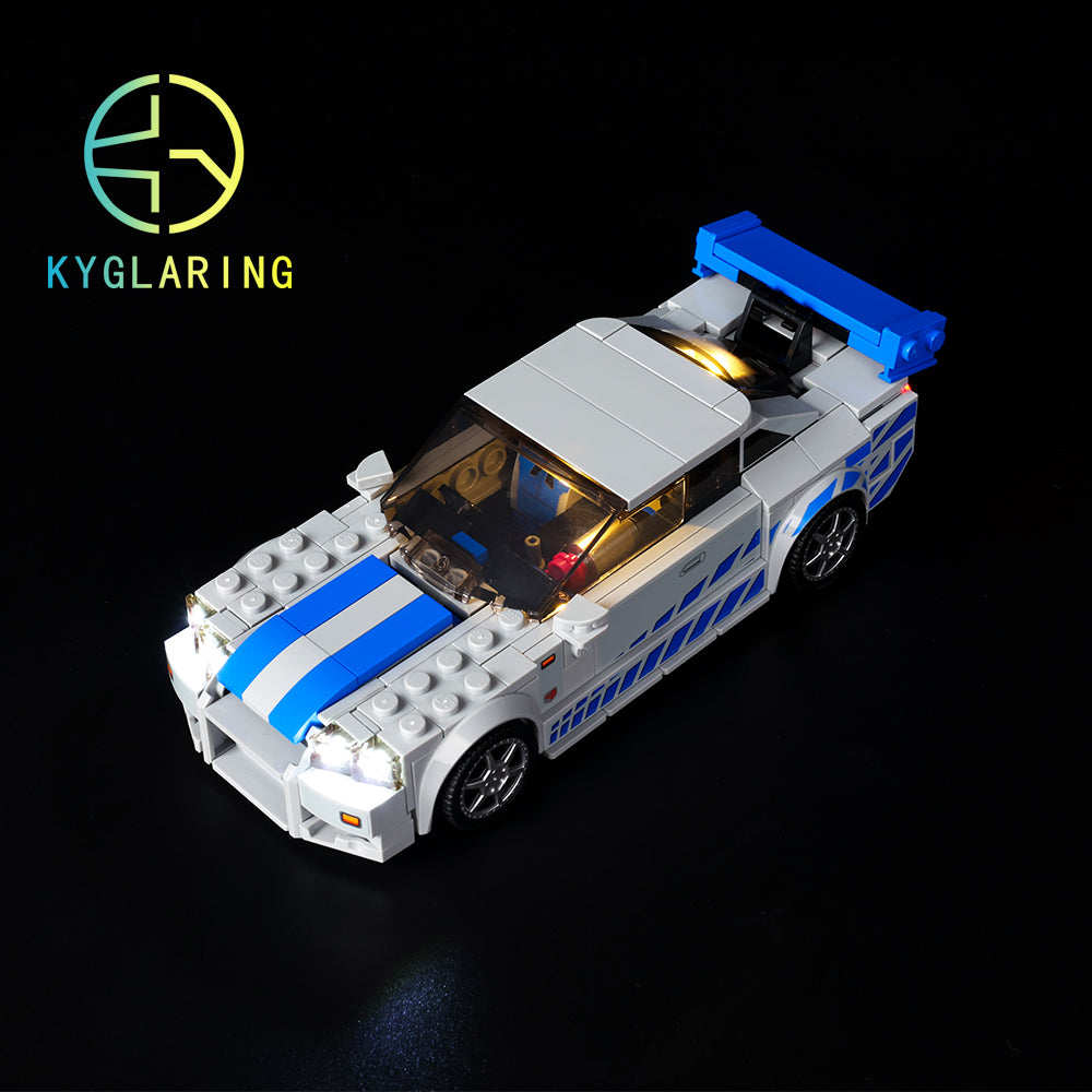 2 Fast 2 Furious Nissan Skyline GT-R (R34)-Lighting Makes It More Beautiful#76917
