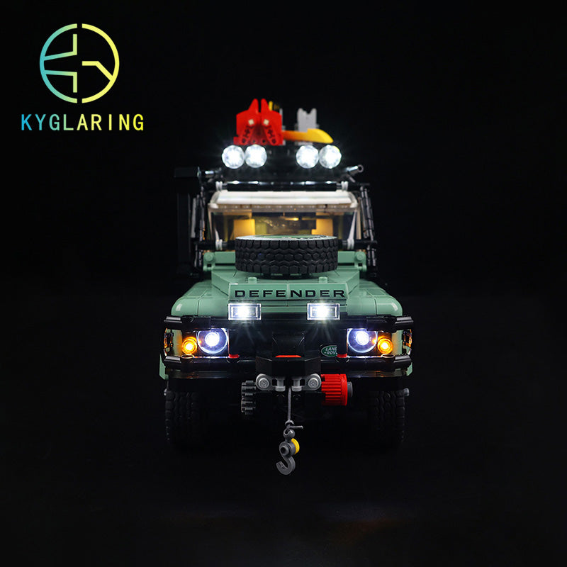 Land Rover Classic Defender 90-Lighting Makes It More Beautiful#10317