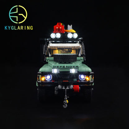 Land Rover Classic Defender 90-Lighting Makes It More Beautiful#10317