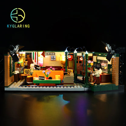 Led Lighting Set for Ideas 21319 Series Central Perk