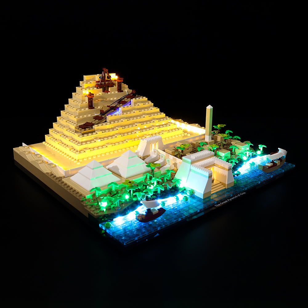 Led Light Kit For Great Pyramid of Giza #21058