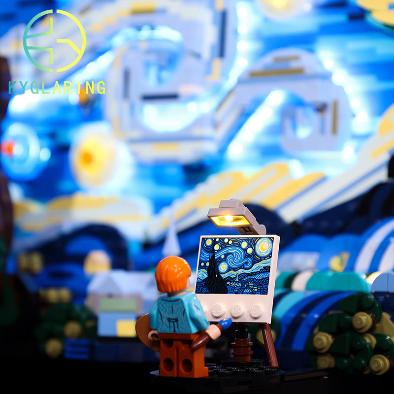 Lego Vincent van Gogh - The Starry Night Light Kit(Don't Miss Out) –  Lightailing