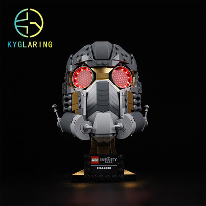Star-Lord's Helmet-Lighting Makes It More Beautiful#76251