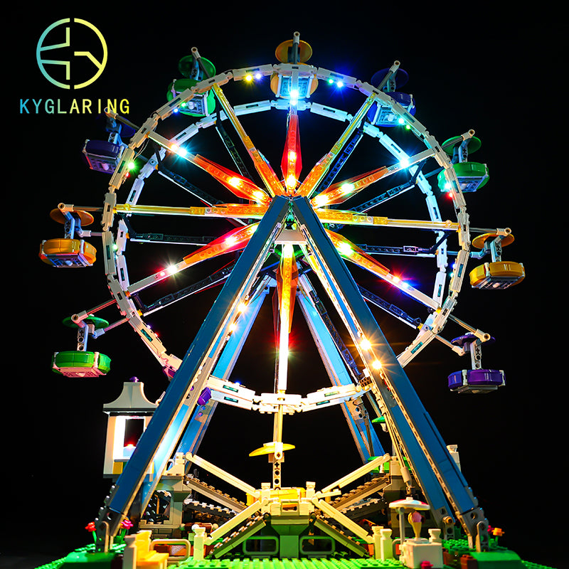 LED Light Kit For Ferris Wheel 10247 Compatible with 15012