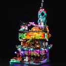 Led Light Kit For NINJAGO City Gardens 71741