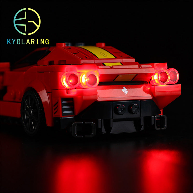 Ferrari 812 Competizione-Lighting Makes It More Beautiful