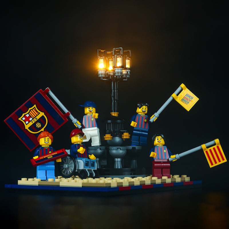 Led Lighting Set For FC Barcelona Celebration