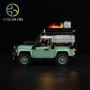 Land Rover Classic Defender 90-Lighting Makes It More Beautiful