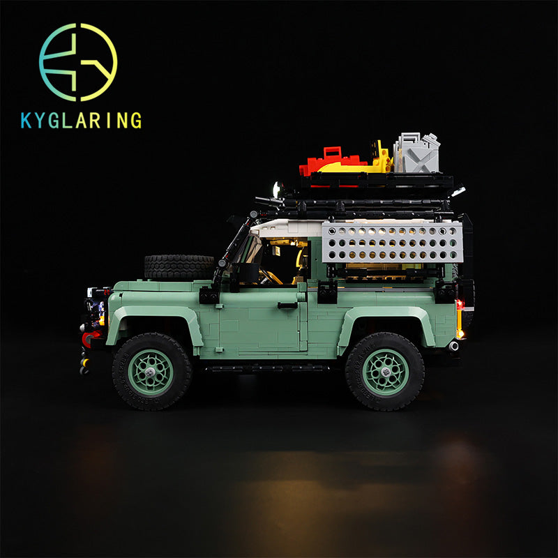 Land Rover Classic Defender 90-Lighting Makes It More Beautiful
