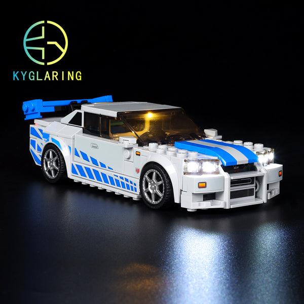 2 Fast 2 Furious Nissan Skyline GT-R (R34)-Lighting Makes It More Beautiful#76917