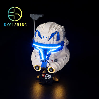 Captain Rex™ Helmet-Lighting Makes It More Beautiful#75349