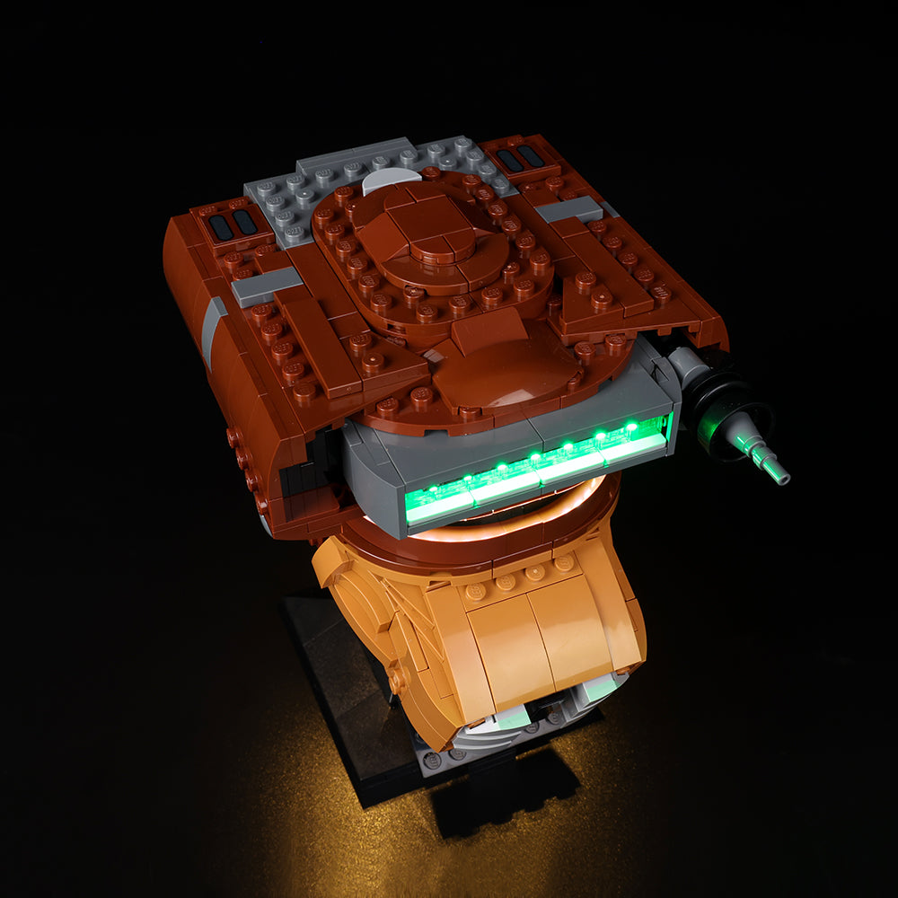 Princess Leia™ (Boushh™) Helmet-Lighting Makes It More Beautiful#75351