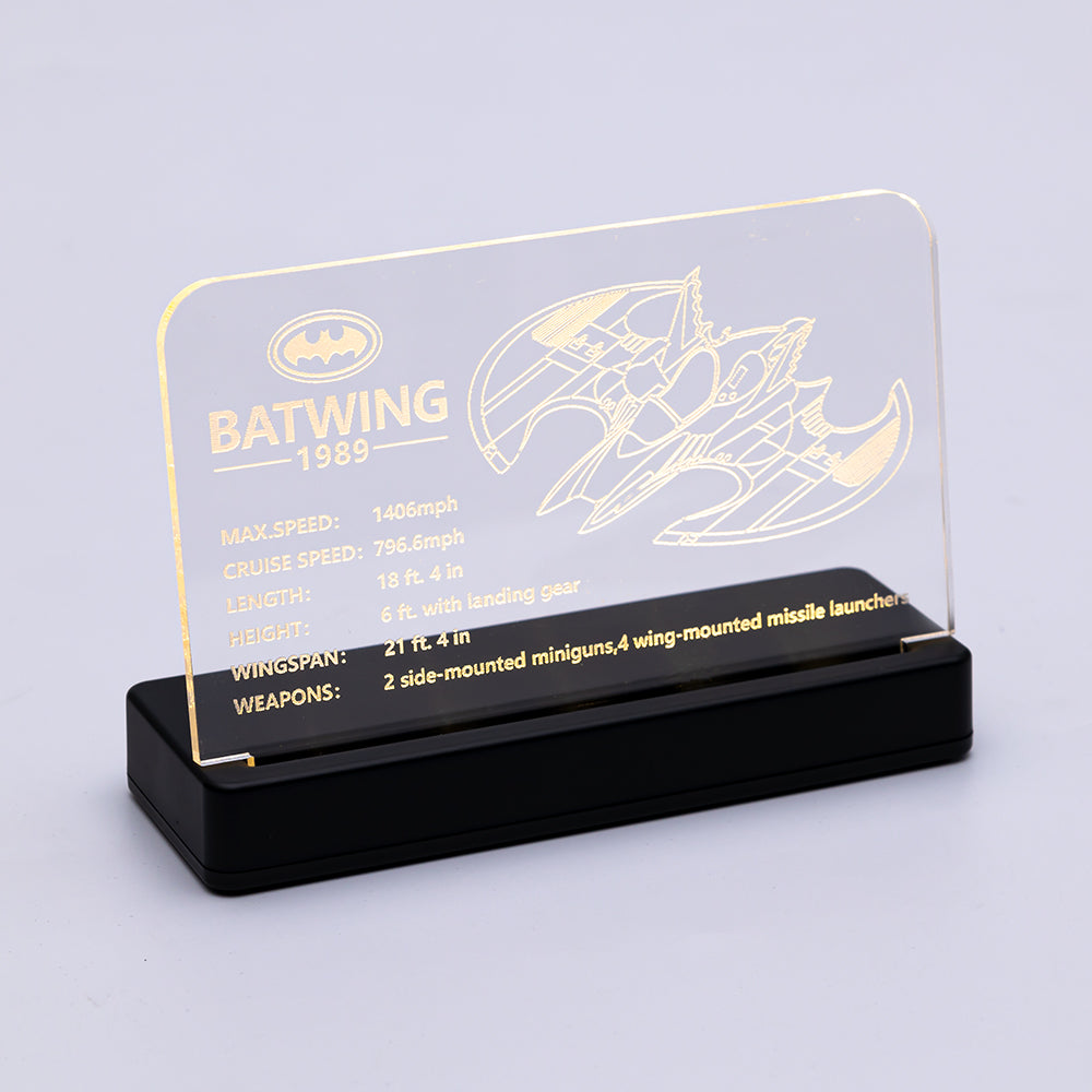 LED Light Kit for 1989 Batwing #76161