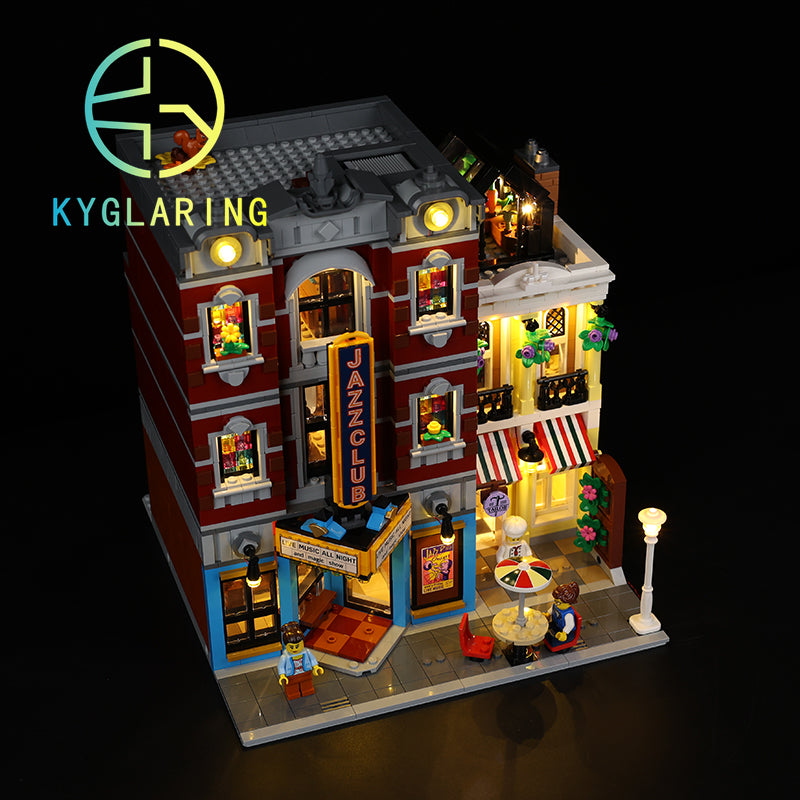 Jazz Club LEGO lighting - full of beauty and memories#10312