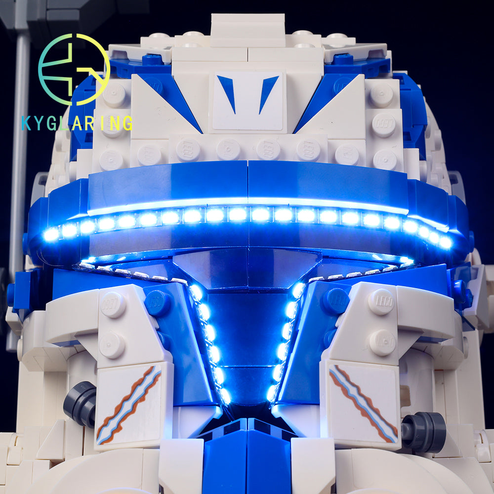 Captain Rex™ Helmet-Lighting Makes It More Beautiful#75349