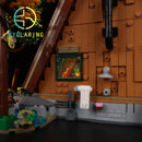 A-Frame Cabin-Lighting Makes It More Beautiful