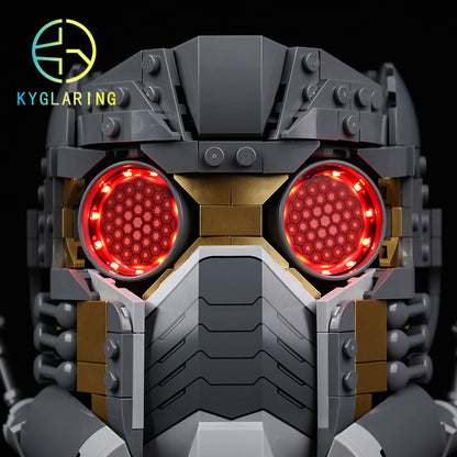 Star-Lord's Helmet-Lighting Makes It More Beautiful#76251