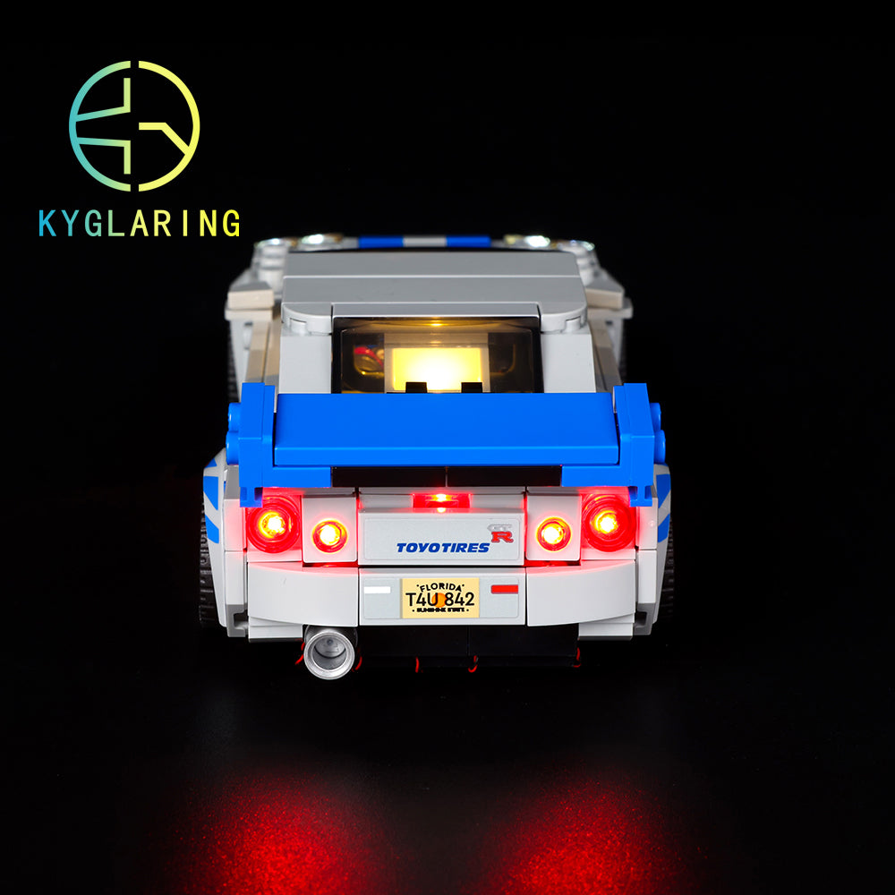 2 Fast 2 Furious Nissan Skyline GT-R (R34)-Lighting Makes It More