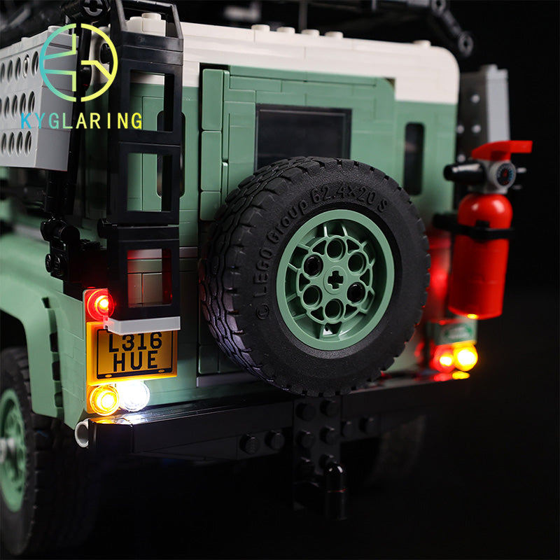 Land Rover Classic Defender 90-Lighting Makes It More Beautiful#10317