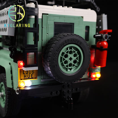 Land Rover Classic Defender 90-Lighting Makes It More Beautiful#10317
