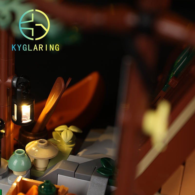 A-Frame Cabin-Lighting Makes It More Beautiful#21338