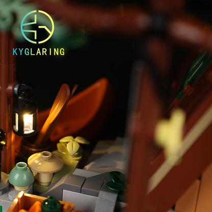 A-Frame Cabin-Lighting Makes It More Beautiful#21338