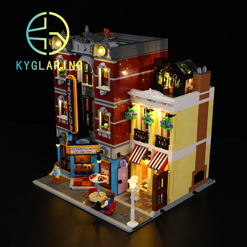 Jazz Club LEGO lighting - full of beauty and memories#10312