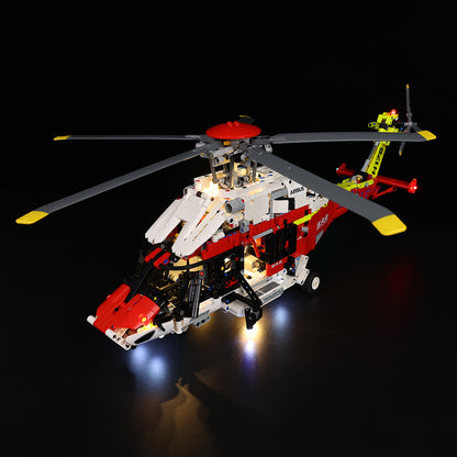 Led Light Kit For Airbus H175 Rescue Helicopter #42145