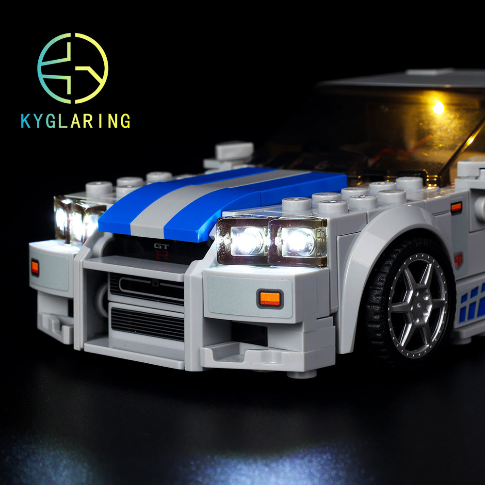 2 Fast 2 Furious Nissan Skyline GT-R (R34)-Lighting Makes It More Beautiful#76917