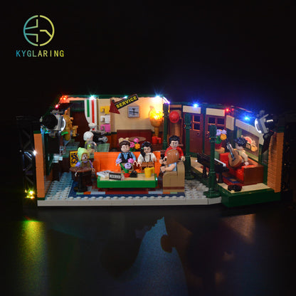 Led Lighting Set for Ideas 21319 Series Central Perk