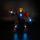 LED Light Kit for The Iron Man Hulkbuster 76105 and 07101
