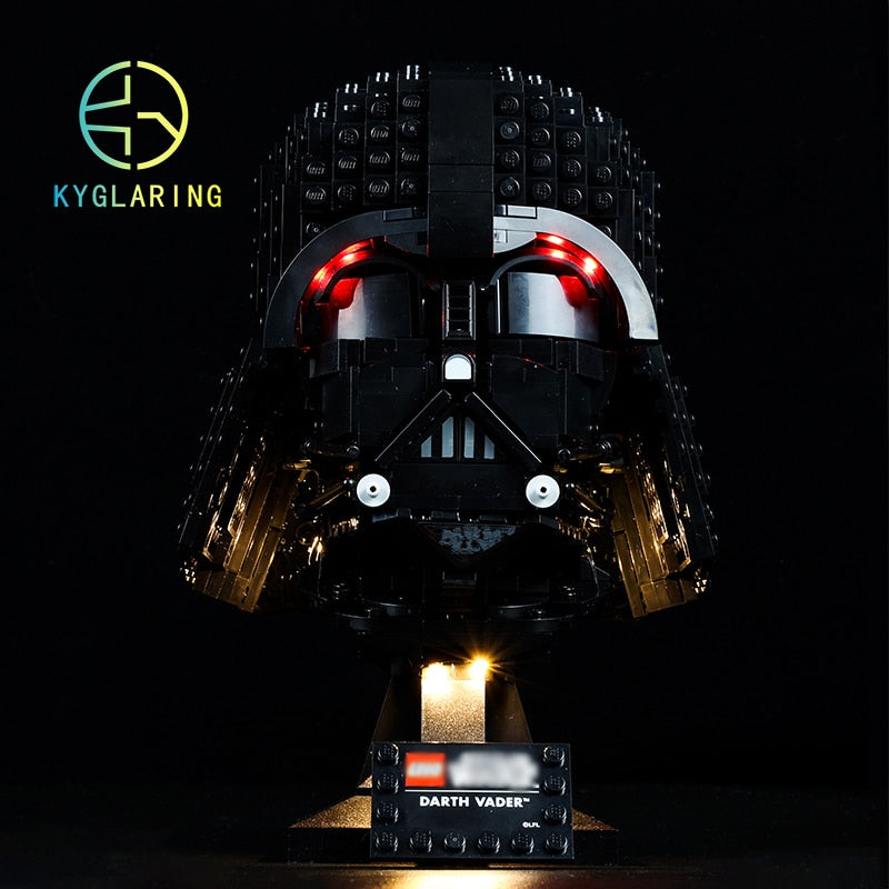 Led Lighting Set for 75304 Starwars Darth Dark Lord Vader Helmet