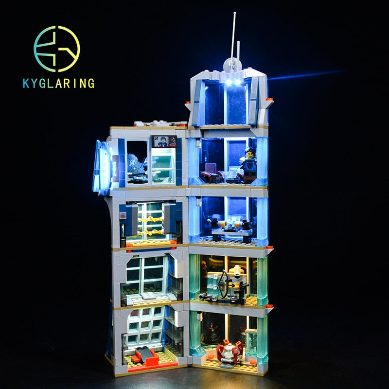 Led Lighting Set for Avengers Tower Battle 76166