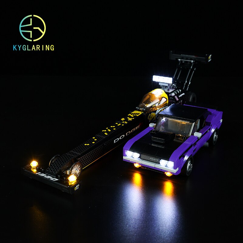 Led Lighting Set for Mopar Dodge//SRT Top Fuel Dragster and 1970 Dodge Challenger T/A 76904