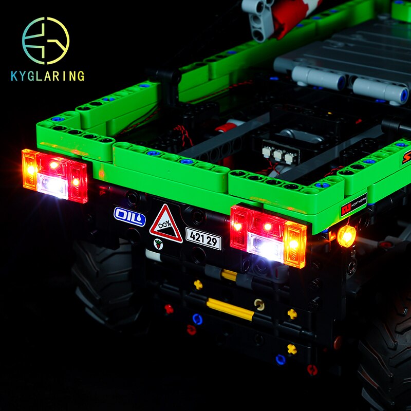 Led Lighting Set For 4x4 Crawler Mercedes-Benz Zetros Trial Truck 42129