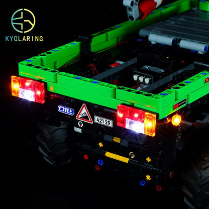 Led Lighting Set For 4x4 Crawler Mercedes-Benz Zetros Trial Truck 42129
