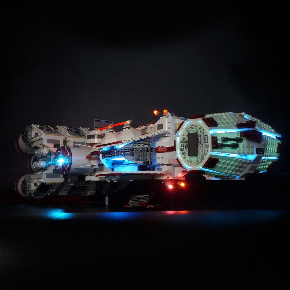 LED Light Kit  for The Tantive IV Rebel Blockade Runner 10019 Compatible with 05046
