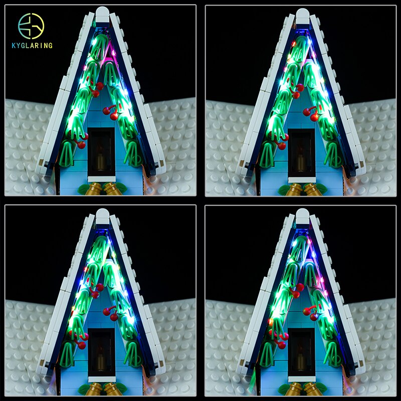 Led Lighting Set for Christmas Santa's Visit Winter Village 10293