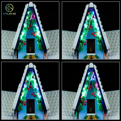 Led Lighting Set for Christmas Santa's Visit Winter Village 10293