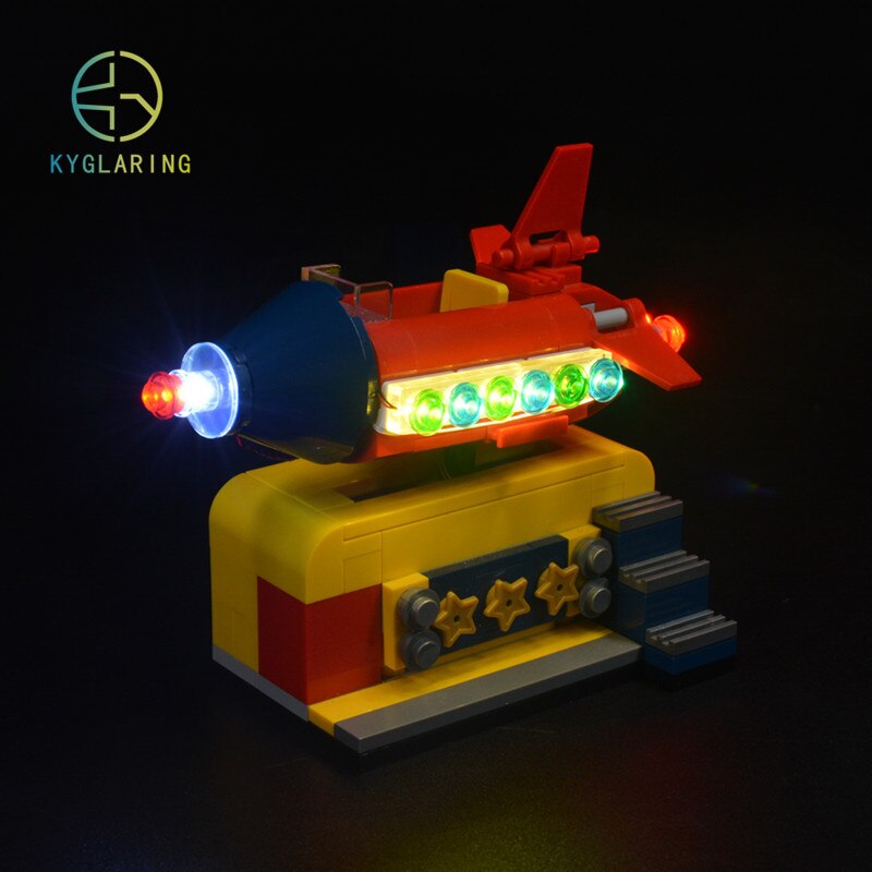 Led Lighting Set For Ideas 40335 Space Rocket Ride – Kyglaring