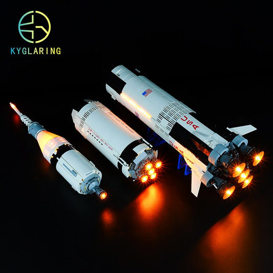 Led Lighting Set for Ideas 21309 Apollo Saturn V