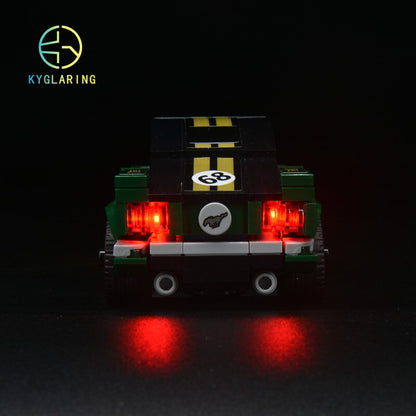 LED Light Kit for Speed Champions 1986 Mustang #75884