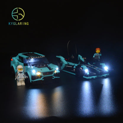 LED Light Set for Formula E Panasonic Jaguar Racing GEN2 Car & Jaguar I-PACE ETROPHY #76898