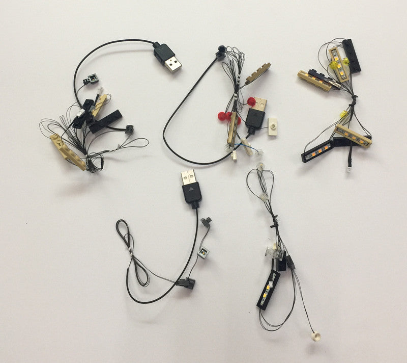 LED Light Kit  for TEMPLE of Airjitzu 70751 and 06022