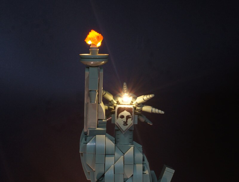 Led Light Set For LEGO Statue of Liberty 21042