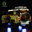 Led Lighting Set for Land Rover Defender Anleitung 42110 RC version&RC Sound Version