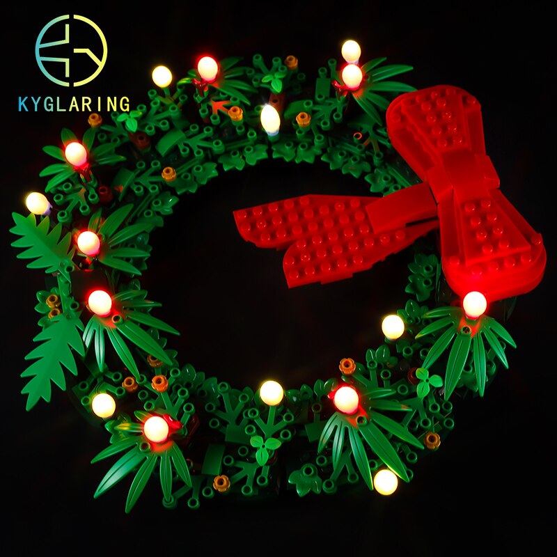 Led Lighting Set for 40426 Christmas Wreath 2-in-1 Classic Version