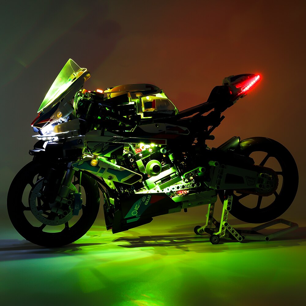 LED Light Kit for Technic BMW M 1000 RR Motorrad DIY Compatible with Lego  42130