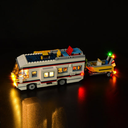 LED Light Kit for Creator The VACATION GETAWAYS #31052